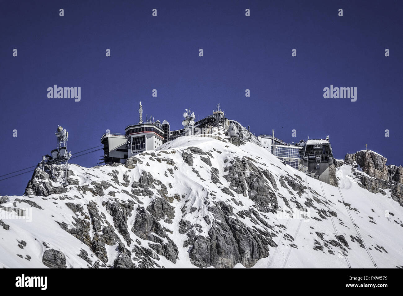 Wetterstation Zugspitze High Resolution Stock Photography and Images - Alamy