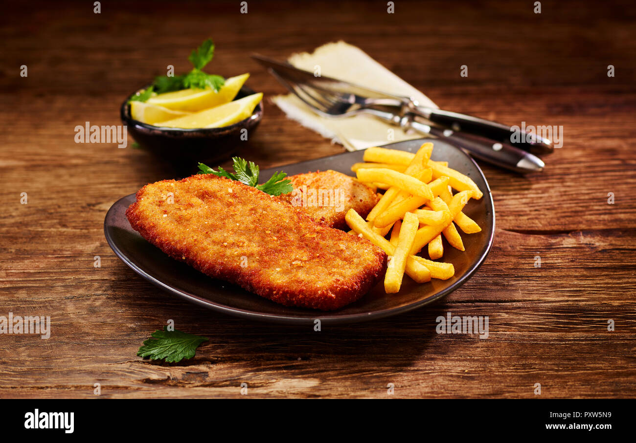 Escalope of pork hires stock photography and images Alamy