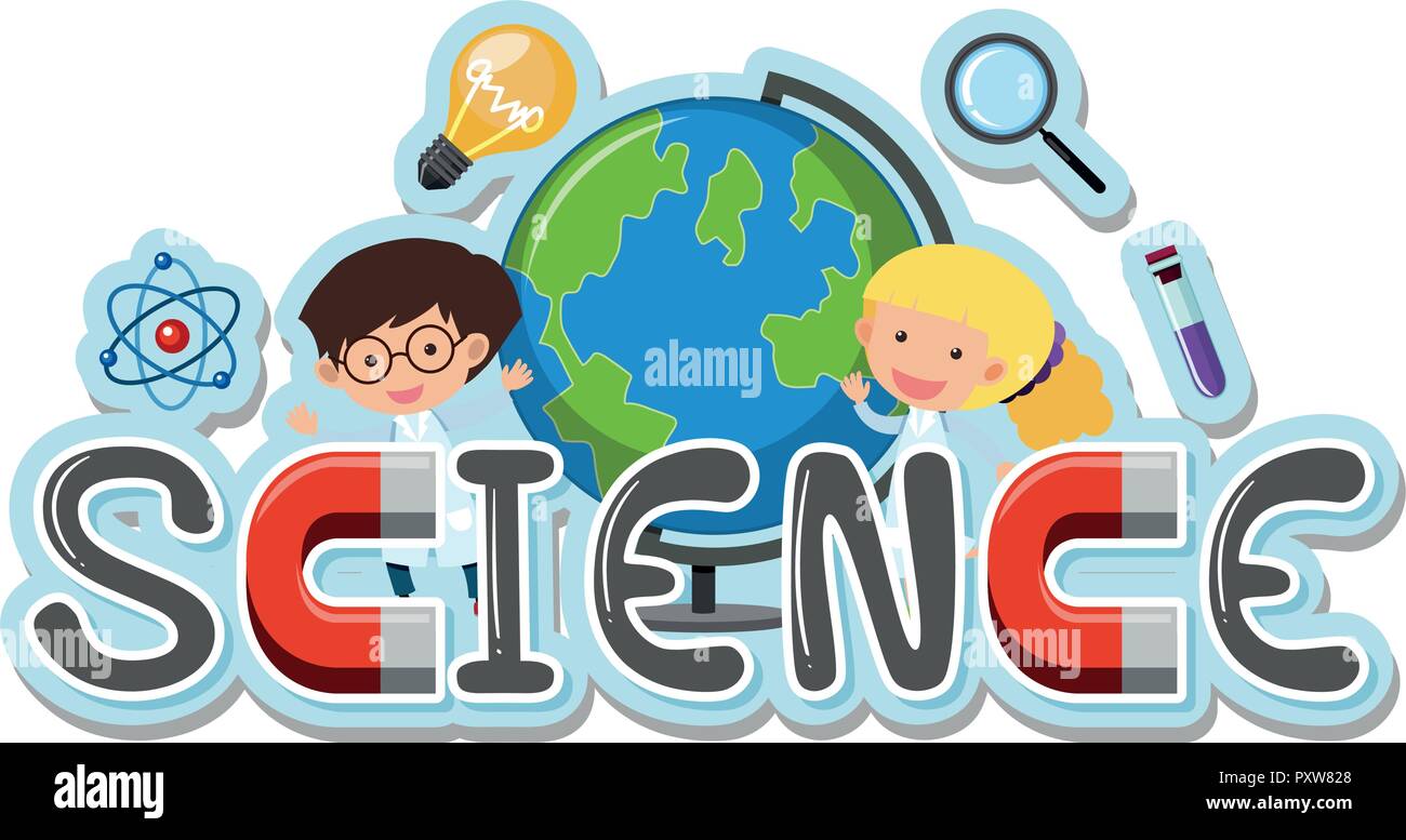 Word design for science illustration Stock Vector Image & Art Alamy