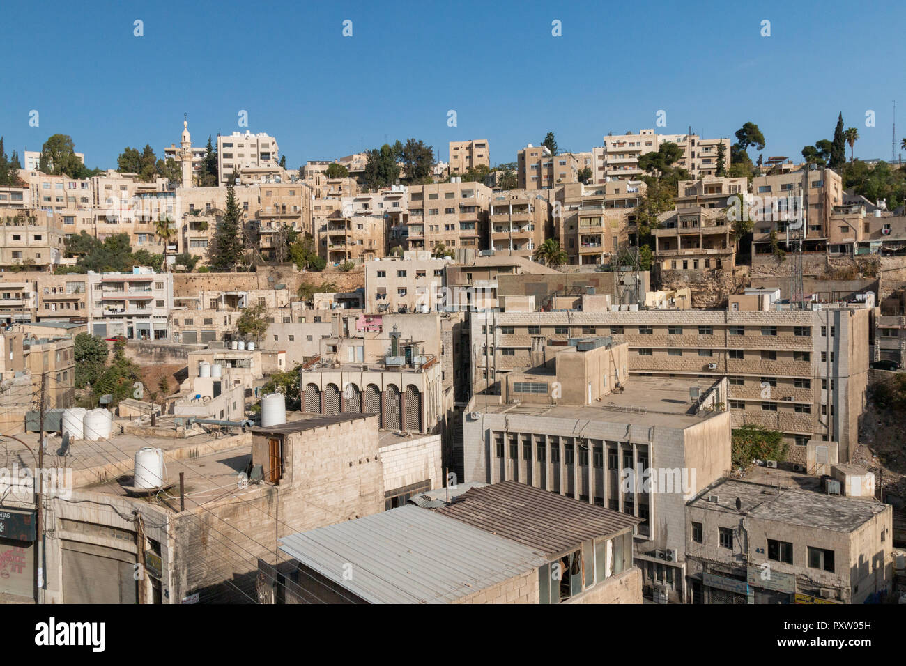 triathlon Kom op at fortsætte Amman, Jordan - October 16, 2018: View into the old town of Amman, Jordan  Stock Photo - Alamy
