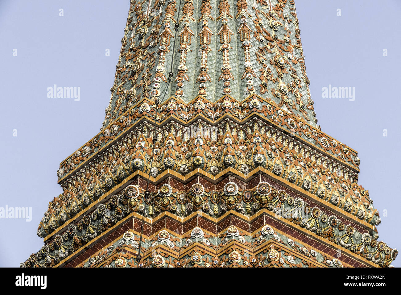 Wat Pho in Bangkok, Thailand Stock Photo