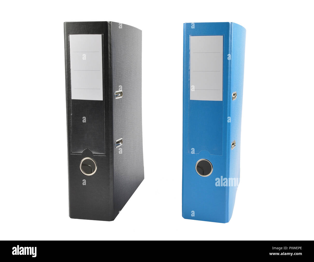 Ring binder on white background Stock Photo - Alamy