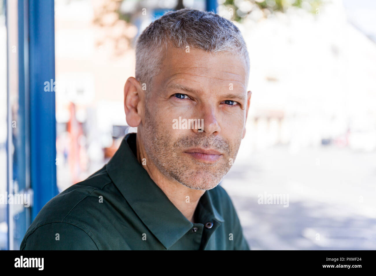 Self assured mature man hi-res stock photography and images - Alamy