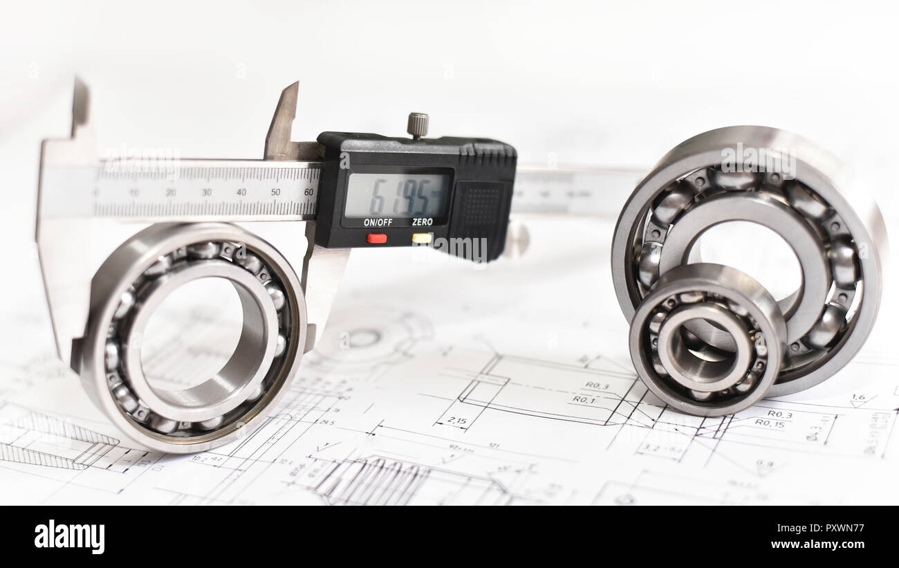 Quality control in modern mechanical engineering caliper gauges