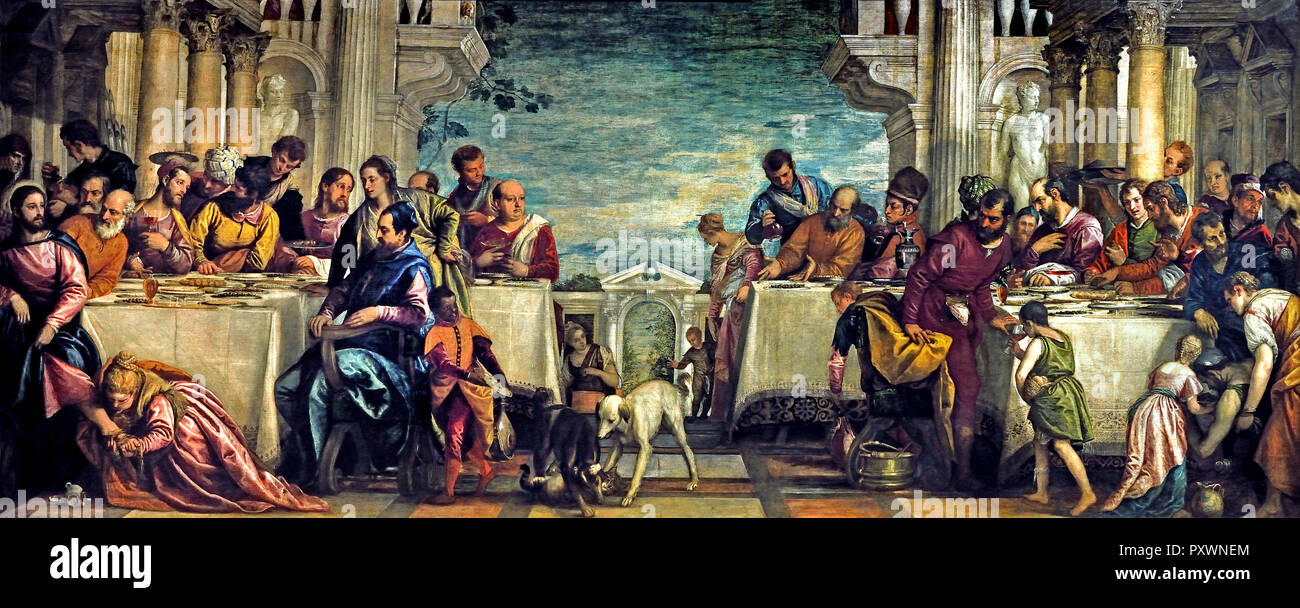 Christ in the house of simon hi-res stock photography and images - Alamy