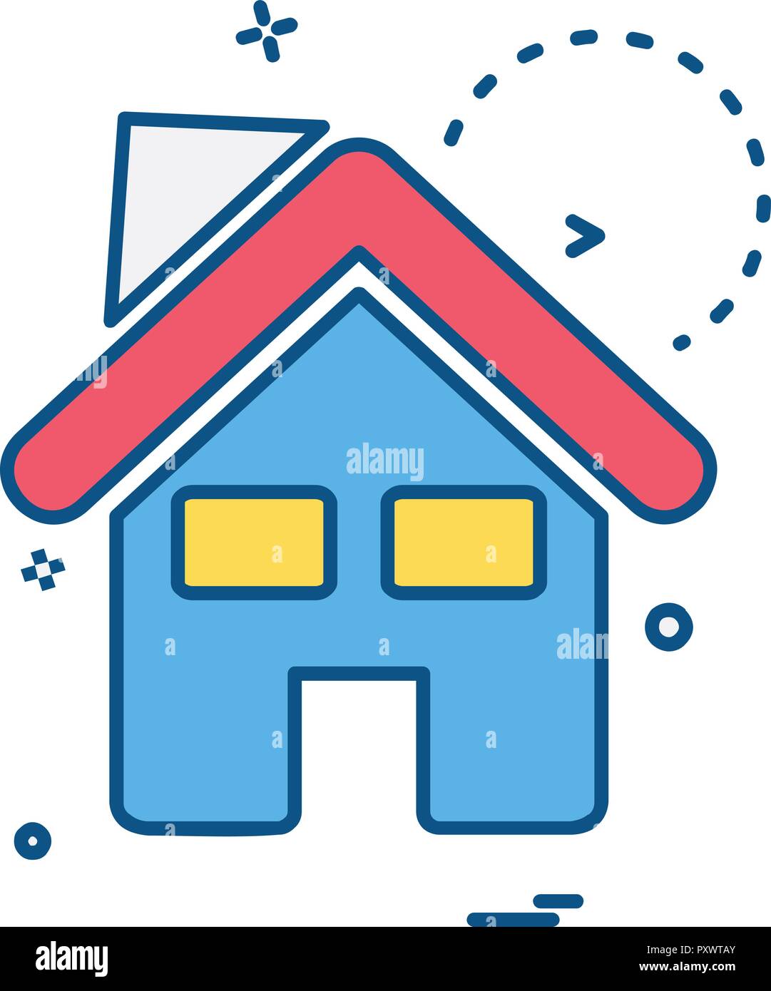 Real Estate icon design vector Stock Vector Image & Art - Alamy