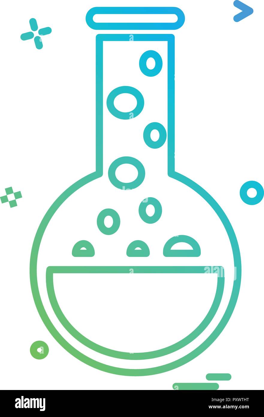 beaker flask lab icon vector design Stock Vector Image & Art - Alamy
