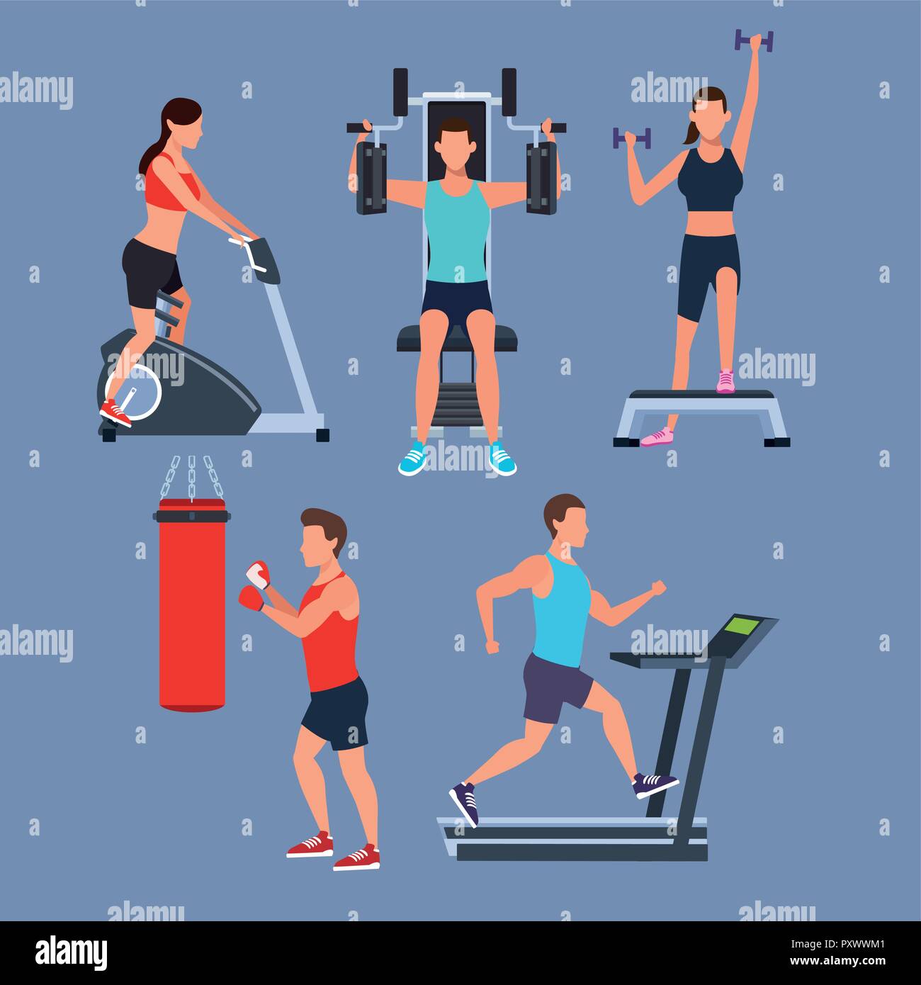 Pec vector hi-res stock photography and images - Alamy