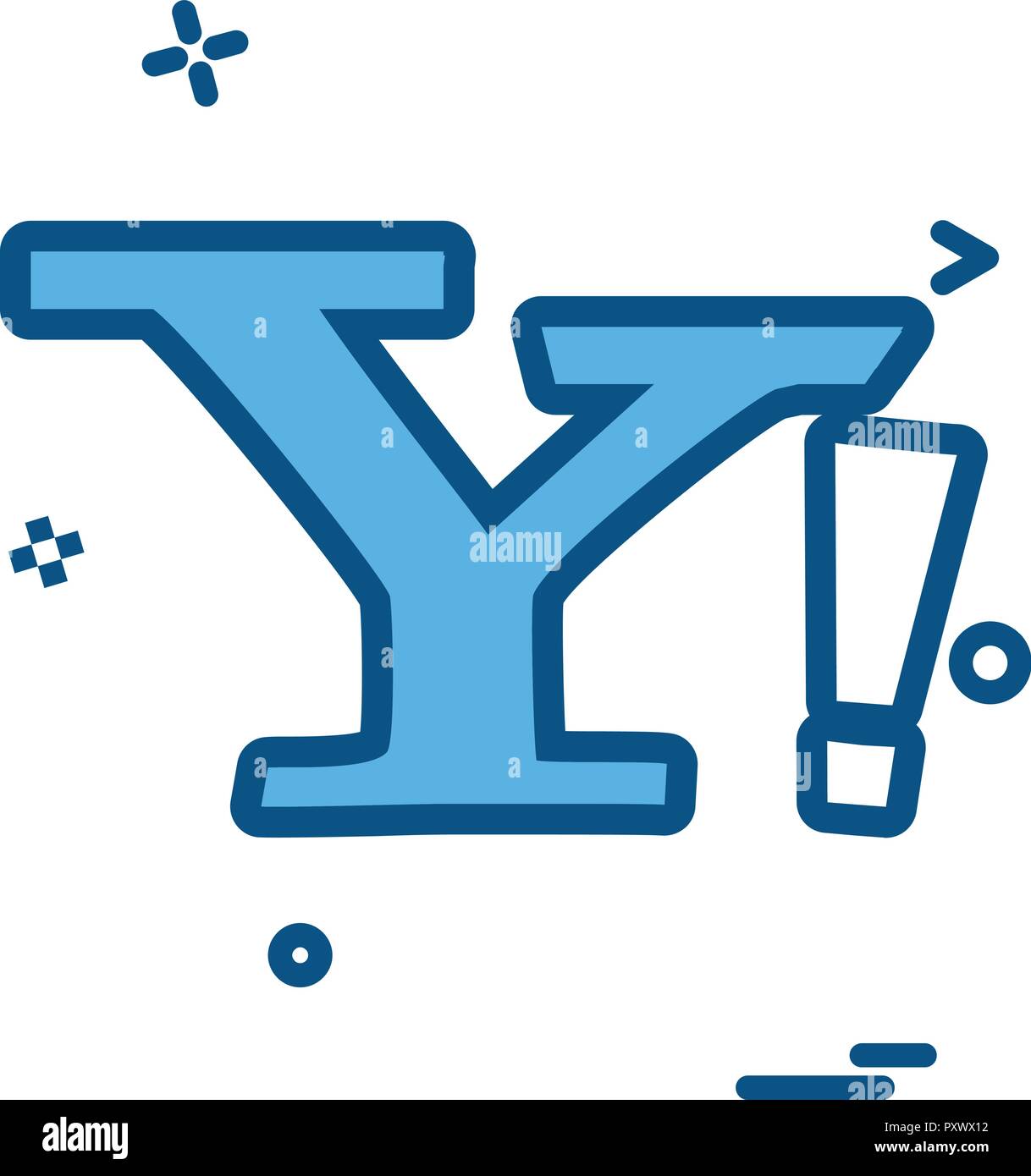 Yahoo logo button Stock Vector Images - Alamy