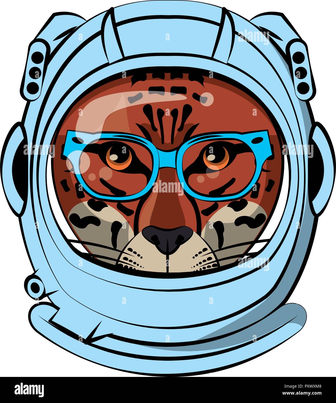 Leopard face cool sketch Stock Vector Image & Art - Alamy