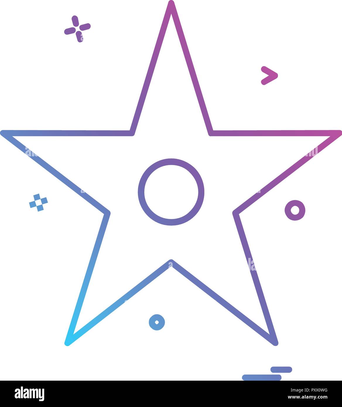 Star icon design vector Stock Vector Image & Art - Alamy