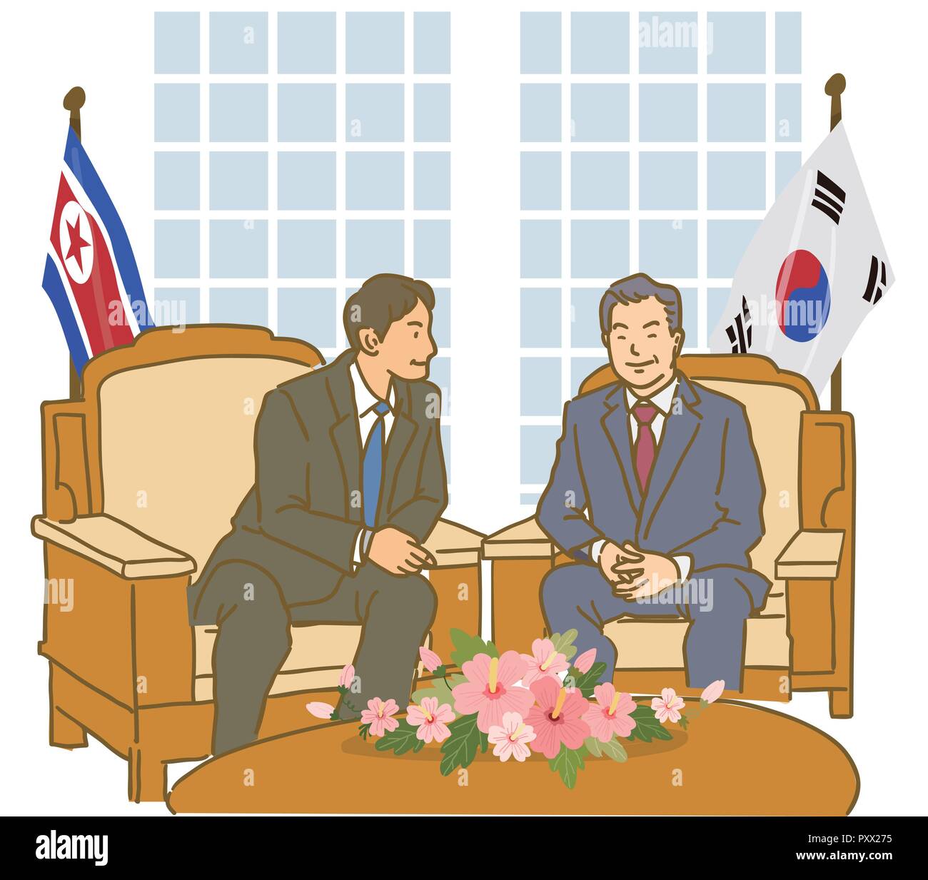 Concept of unity and problem solving, together in harmony vector