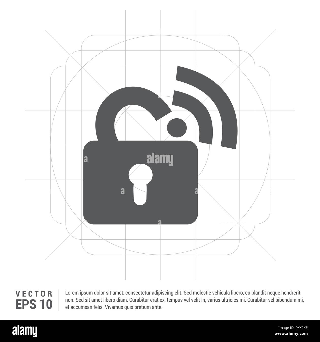 Wifi locked signs Stock Vector Image & Art Alamy