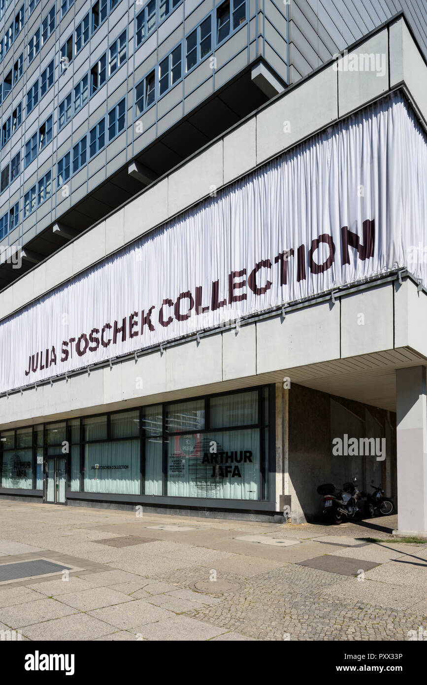 Berlin. Germany. Julia Stoschek Collection, contemporary art gallery on Leipziger Strasse 60. Stock Photo