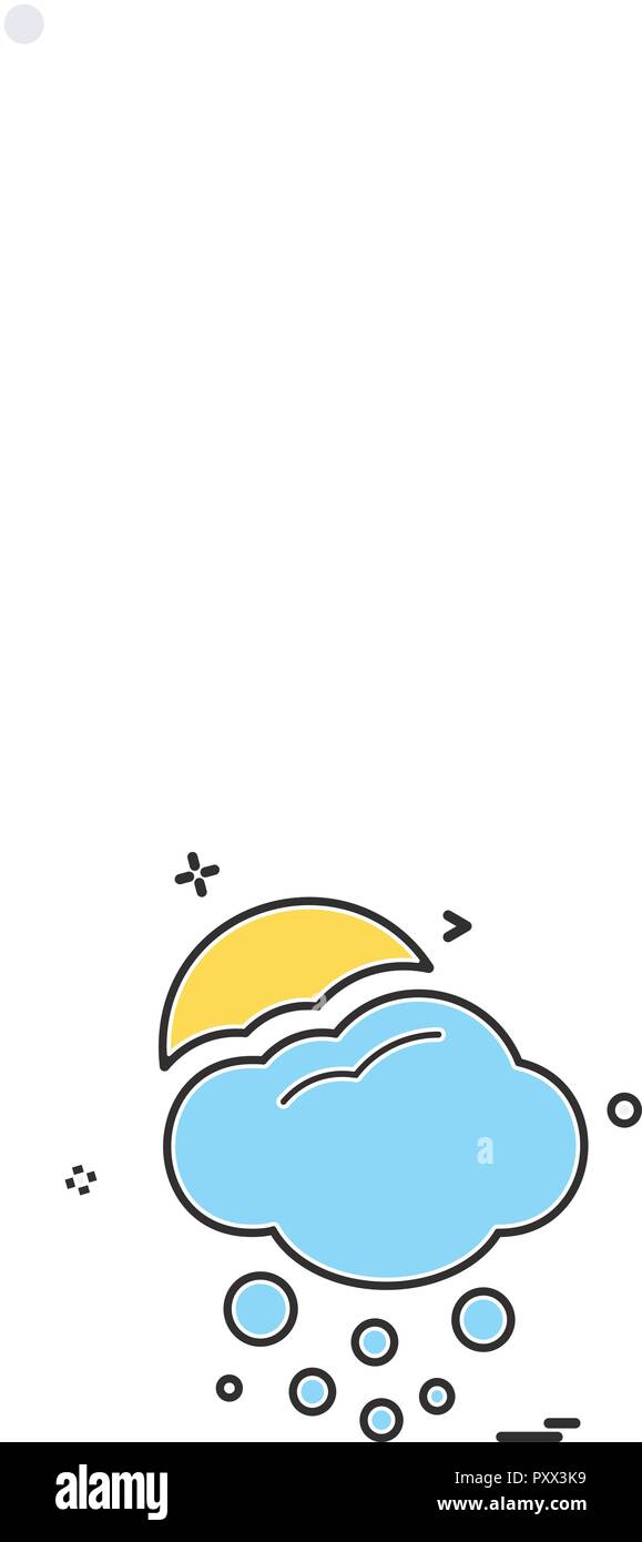 Cloud icon design vector Stock Vector Image & Art - Alamy