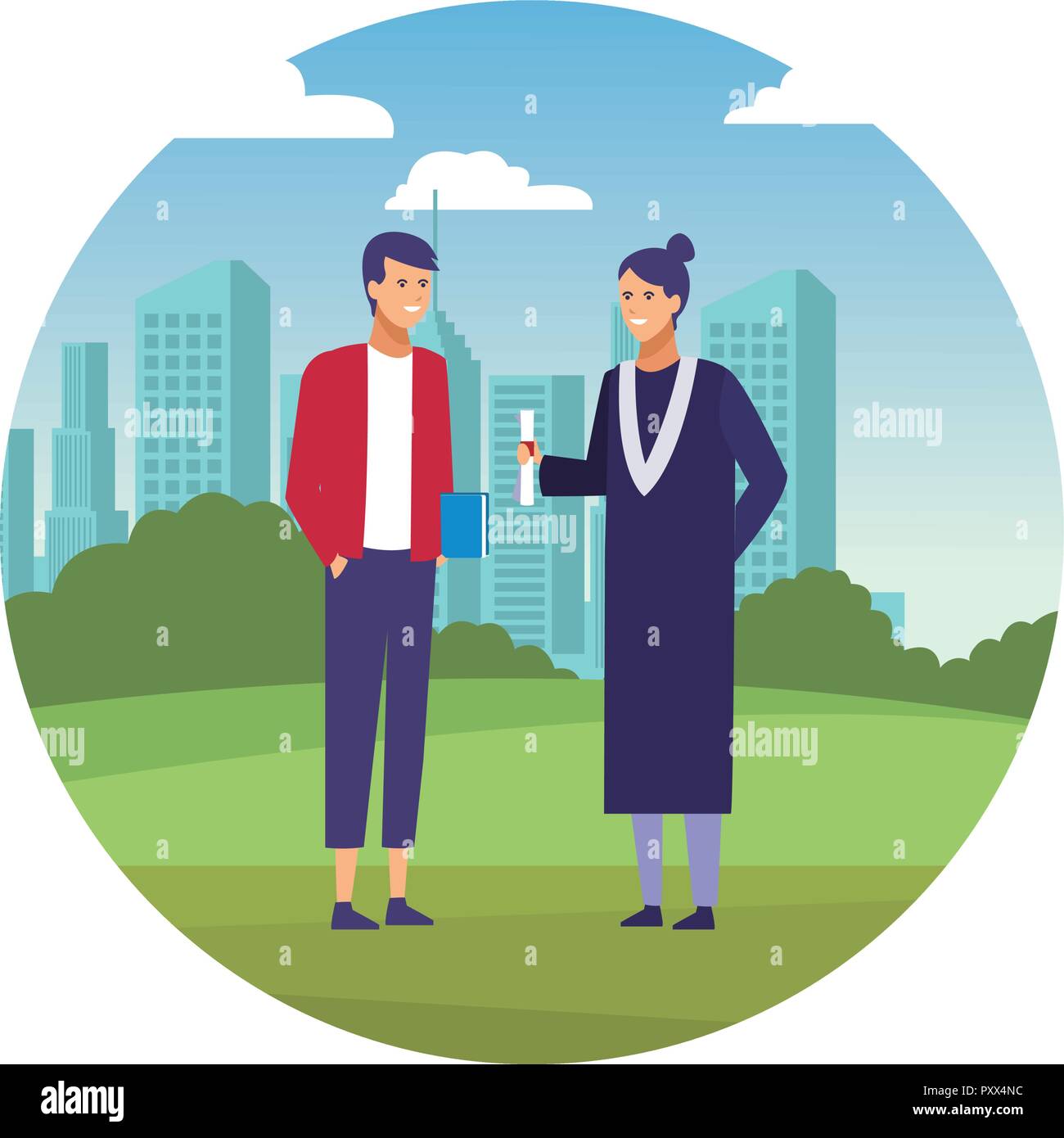 Students graduation celebration Stock Vector Image & Art - Alamy