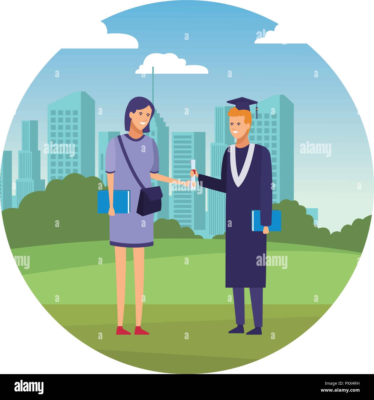 Students graduation celebration Stock Vector Image & Art - Alamy