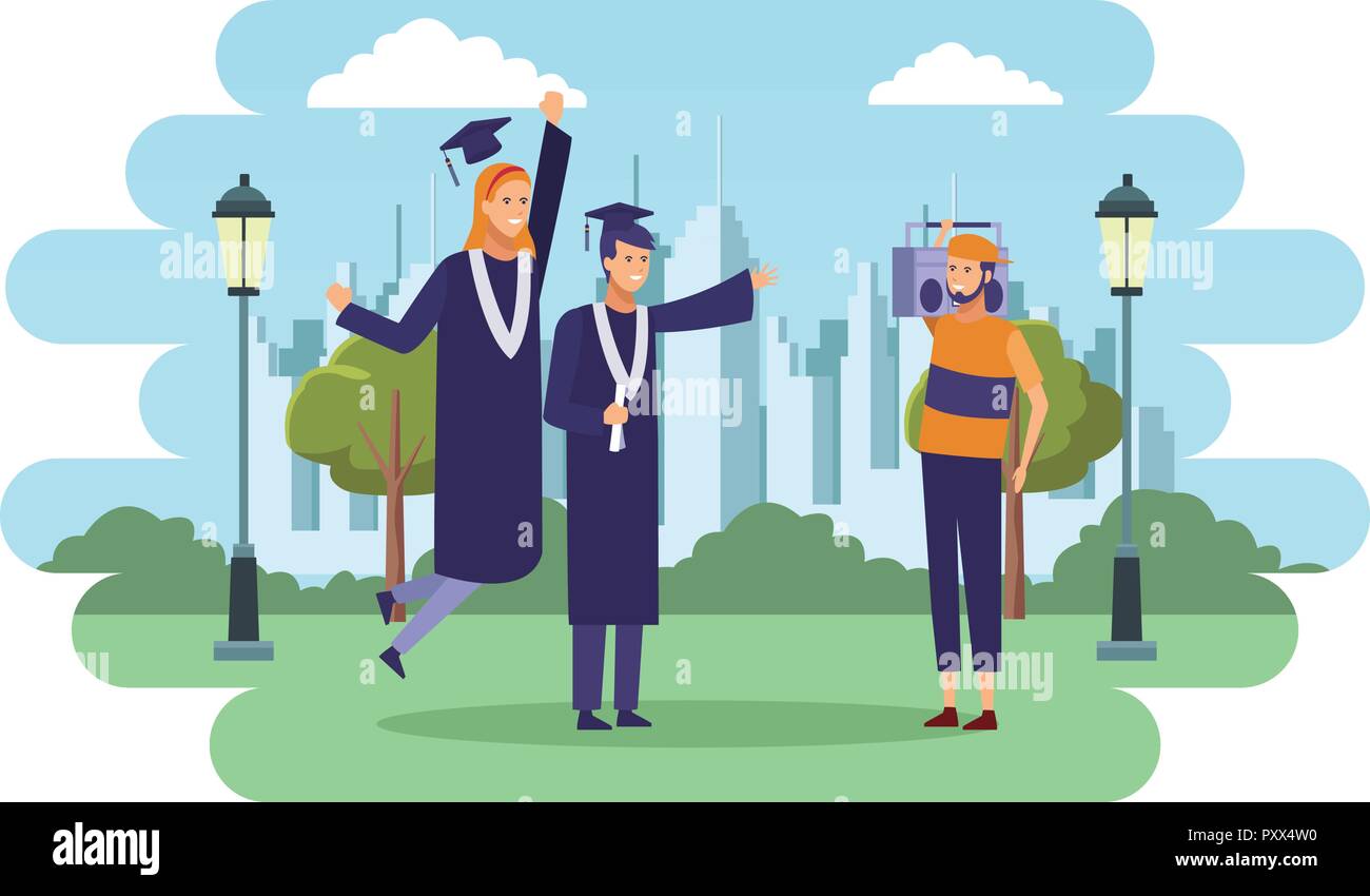 Students graduation celebration Stock Vector Image & Art - Alamy