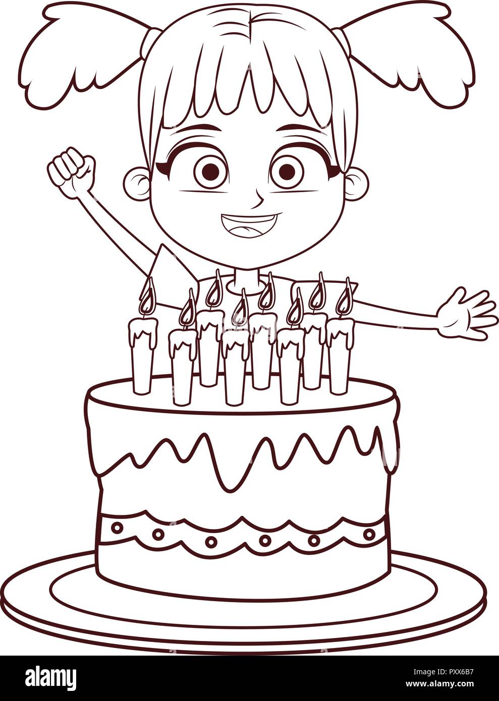 Drawing of birthday party for child Stock Photos - Page 1 : Masterfile