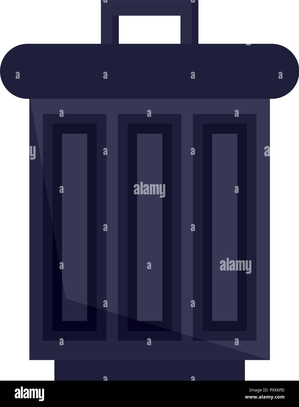 Videogame pixelated item Stock Vector