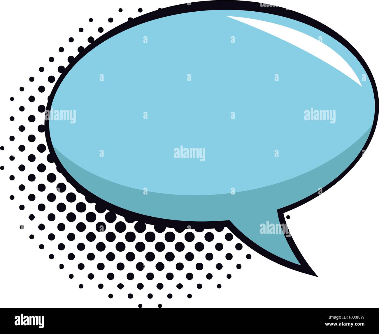 Pop art speech bubble Stock Vector Image & Art - Alamy