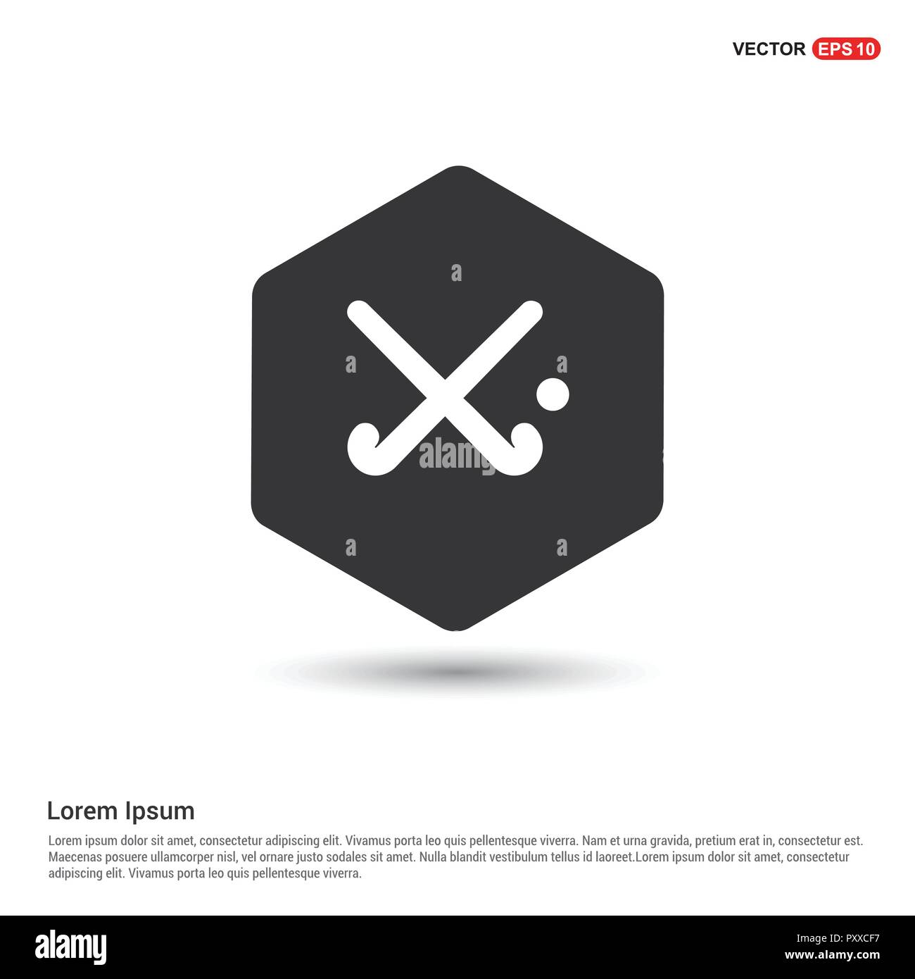 Field Hockey Sticks Icon Stock Vector Image & Art Alamy