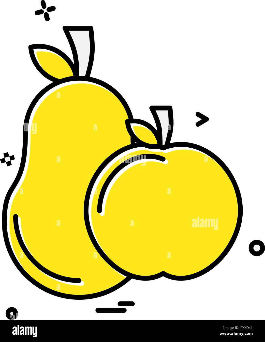 Fruits icon design vector Stock Vector Image & Art - Alamy