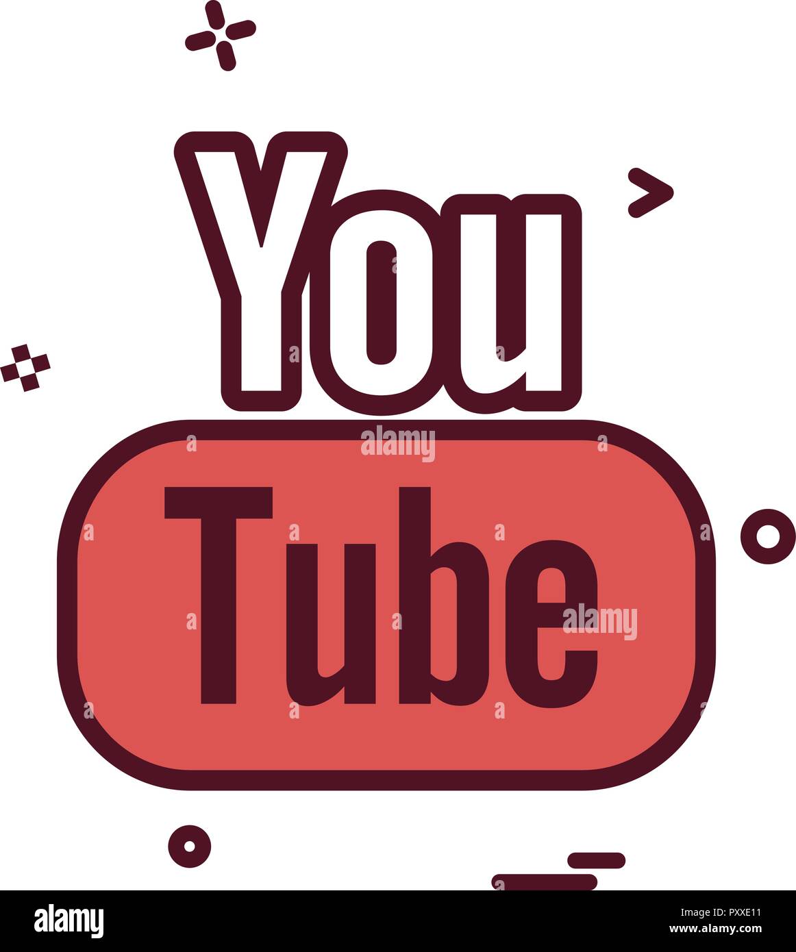 Youtube Icon Design Vector Stock Vector Image Art Alamy Youtube Icon Design Vector Stock Vector Image Art Alamy