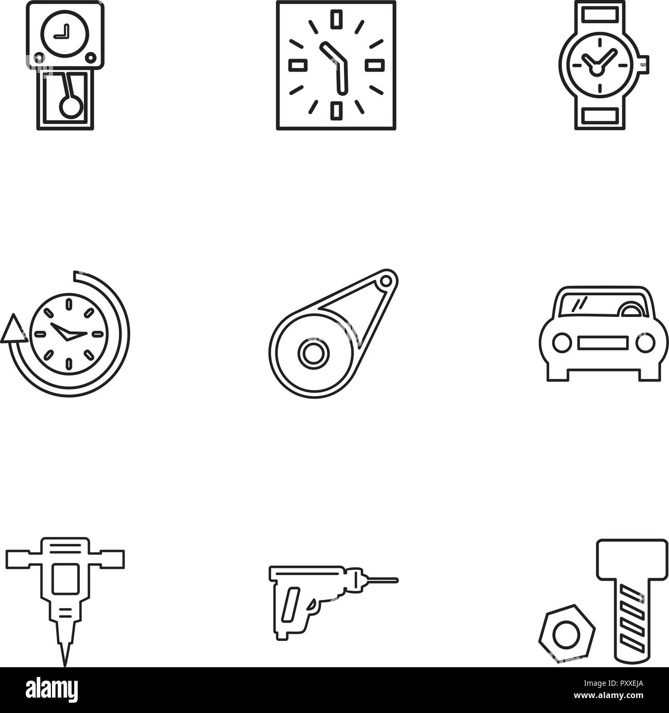 jack hammer , nut , bolt , Watch , time , clock , alaram , day , timers