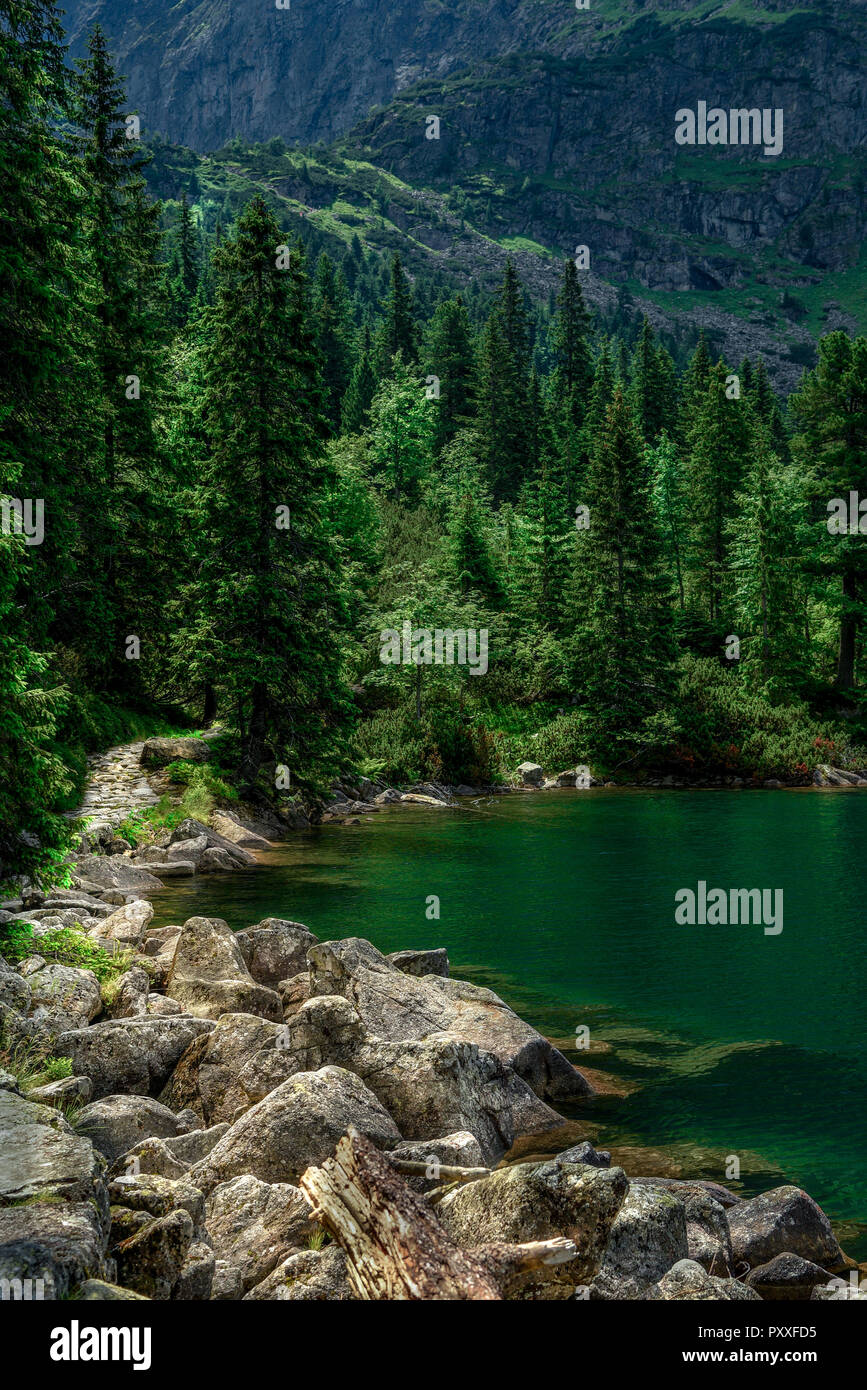 Magical mountains summer rocky hi-res stock photography and images - Alamy