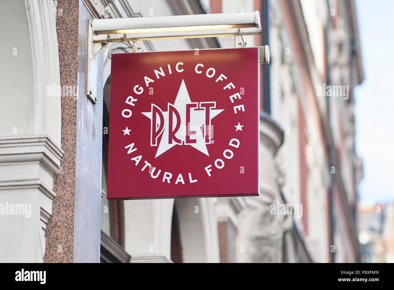 Pret A Manger Stock Photo