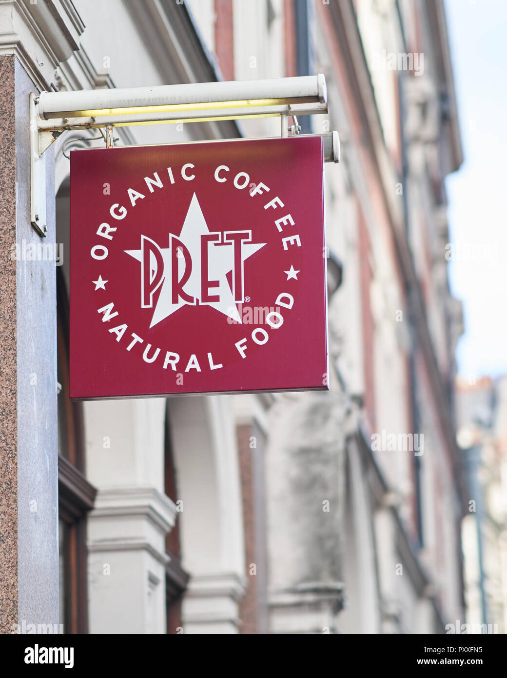 Pret A Manger Stock Photo