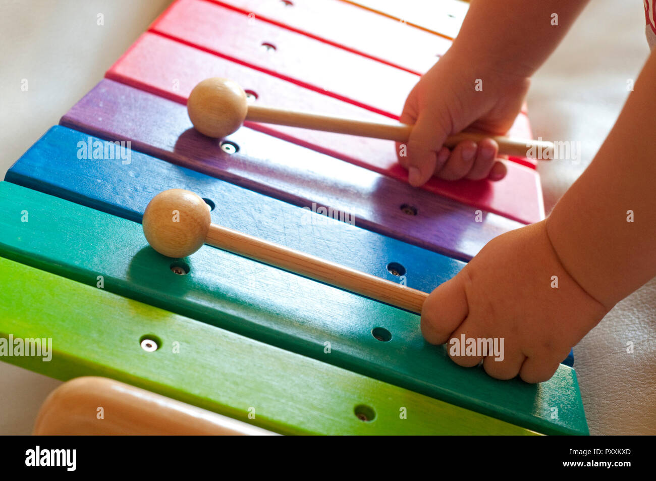Colorful toy xylophone hires stock photography and images Alamy