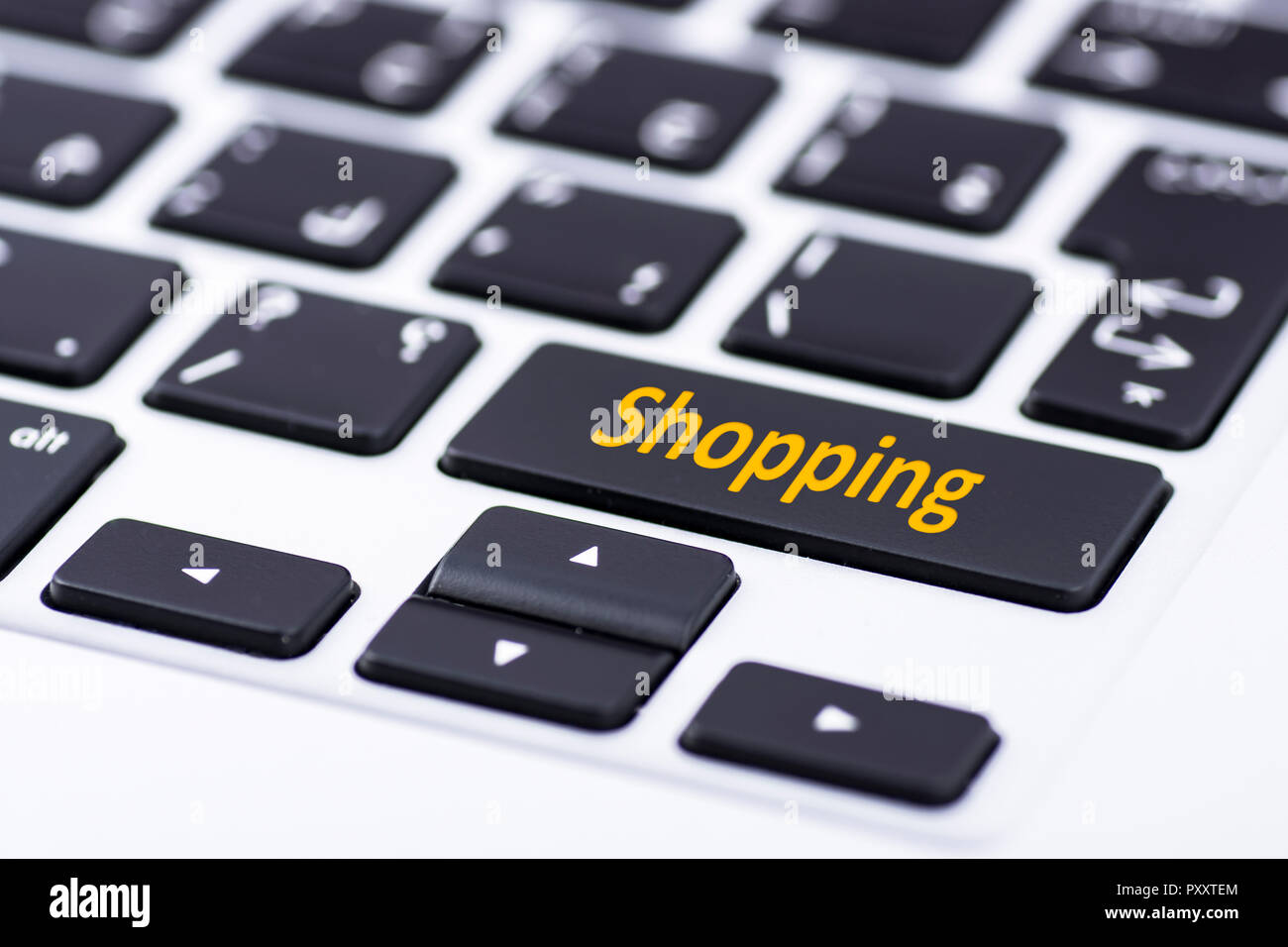 Store Button Keyboard Shopping on keyboard button Stock Photo - Alamy