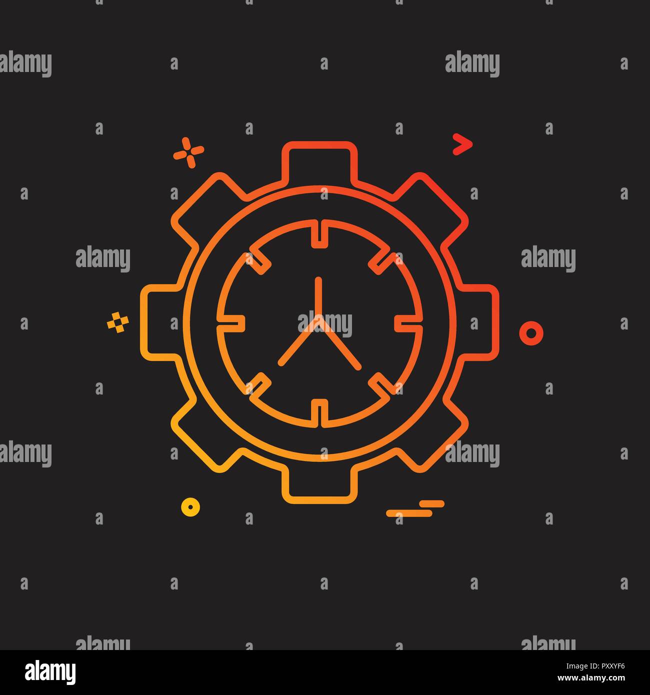 Gear icon design vector Stock Vector Image & Art - Alamy