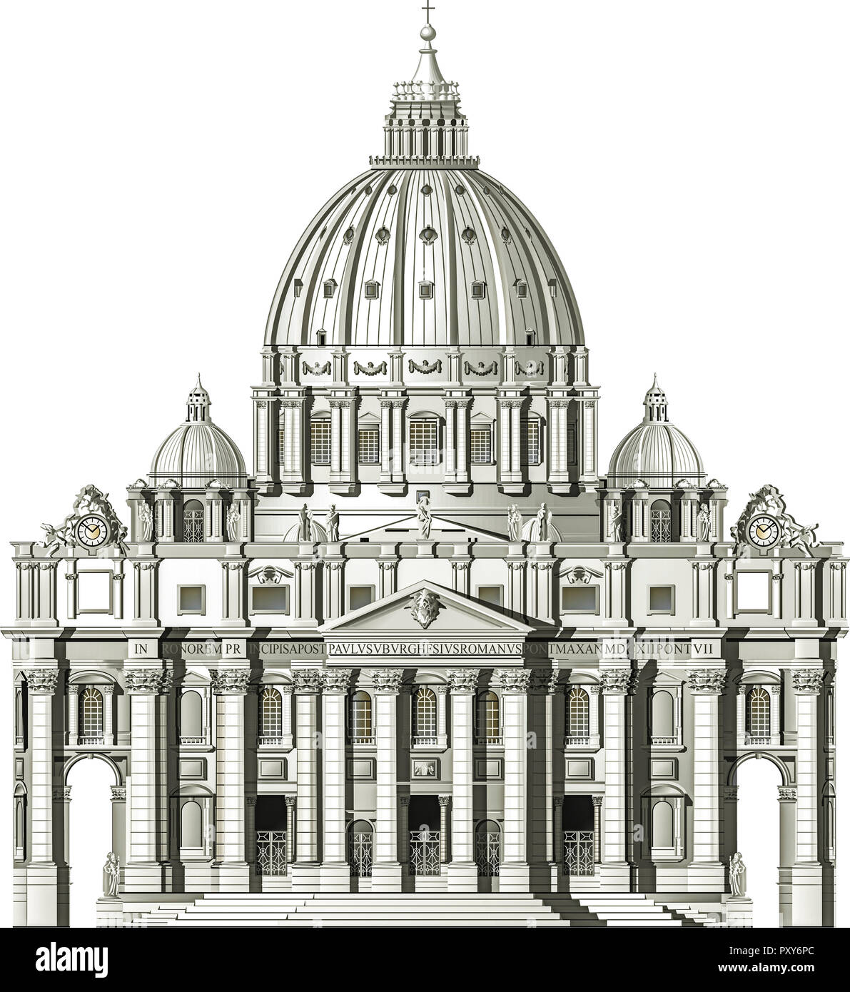 Vatican Size Rome Size of vatican city hi-res stock photography and images - Alamy