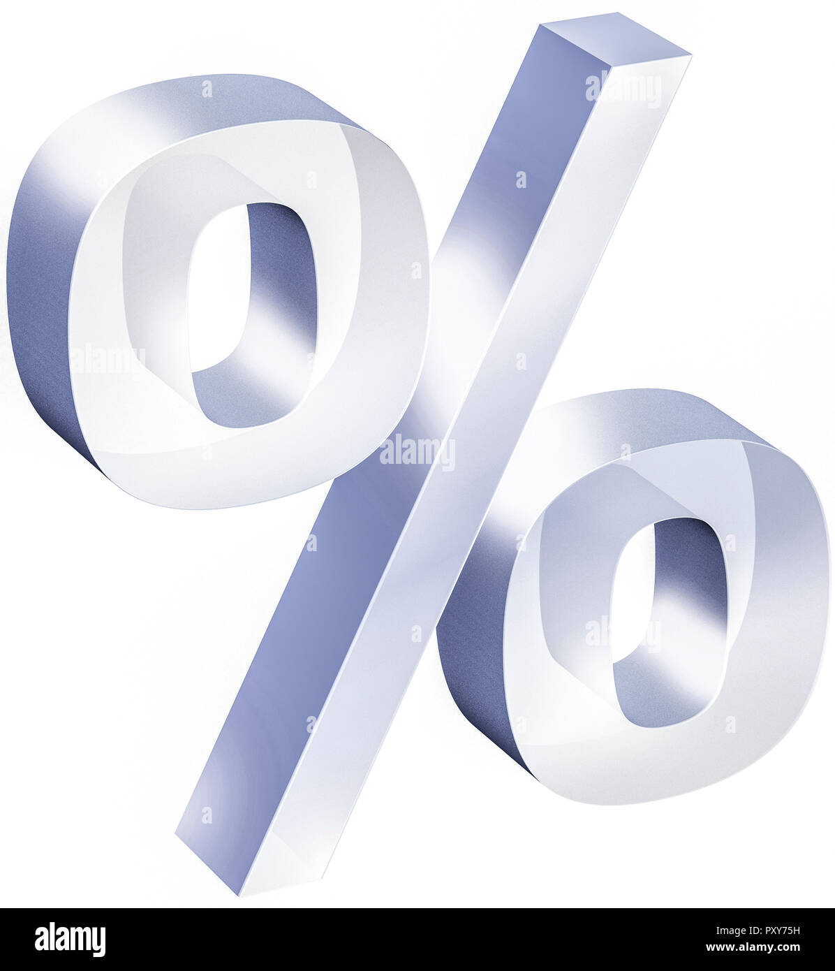 Prozent-Zeichen Stock Photo