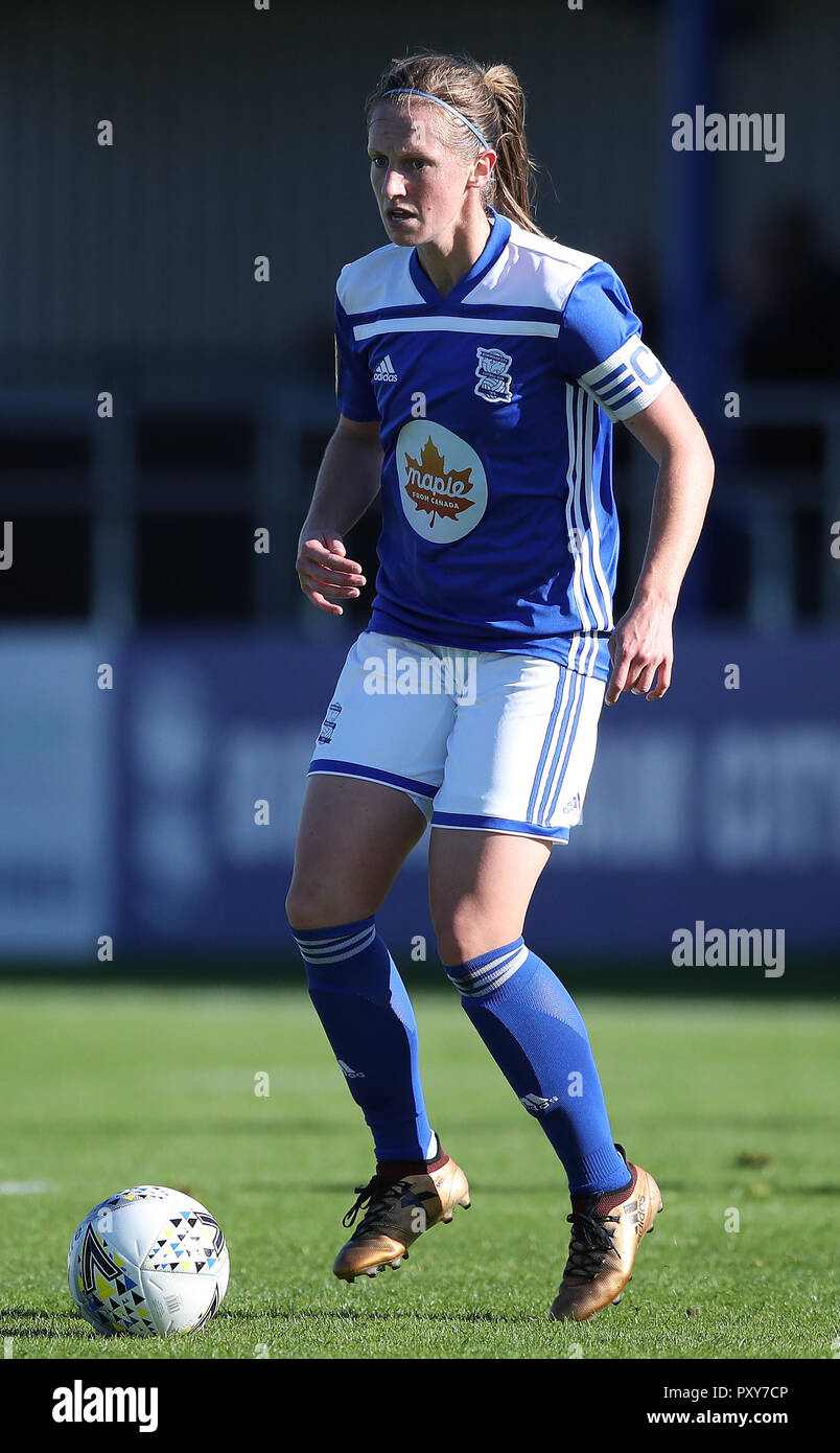 Birmingham City's Kerys Harrop during the Women's Super League match at