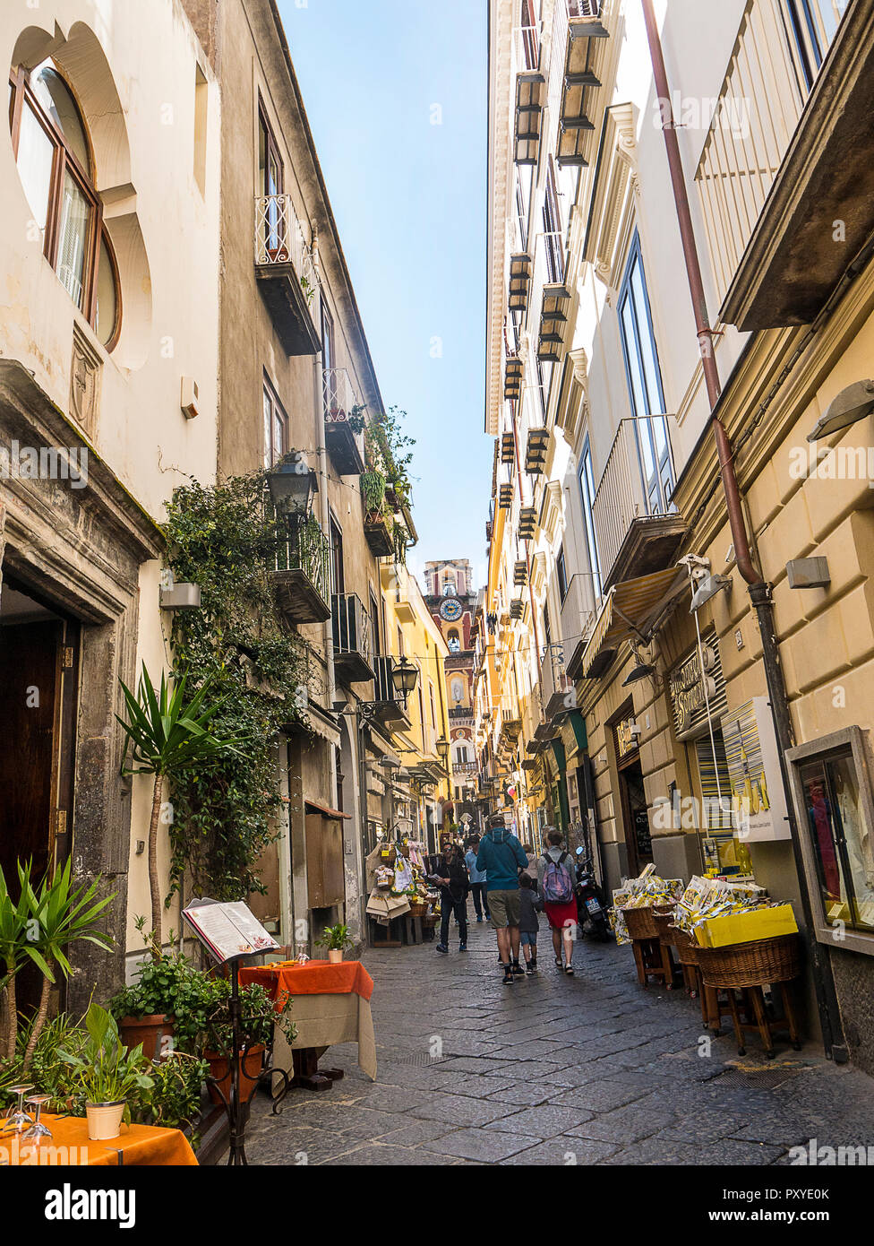 The Old Town of Sorrento referred to locally as the Drains which belies
