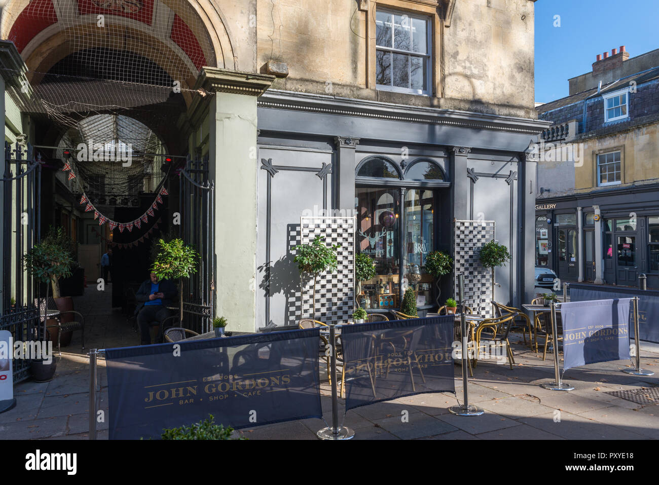 John Gordons wine bar and cafe in Montpellier Walk, Cheltenham