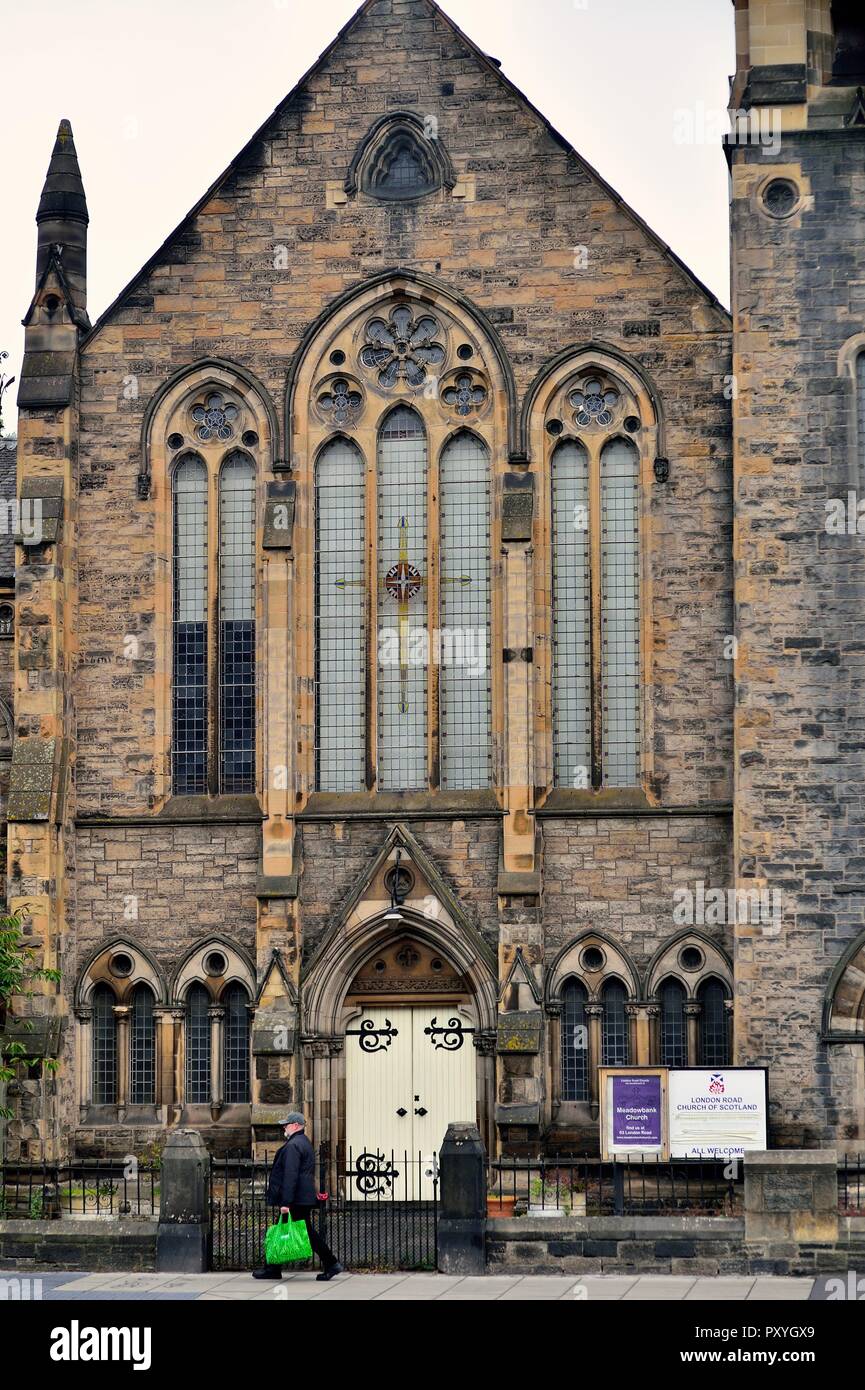 Edinburgh, Scotland, United Kingdom. The Meadowbank Church on London