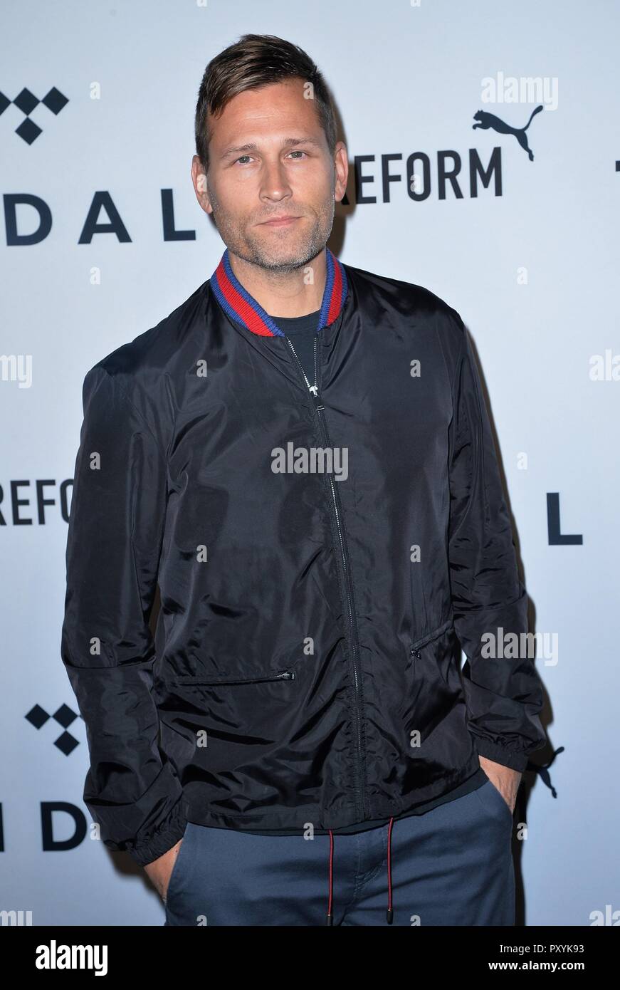 Brooklyn, NY, USA. 23rd Oct, 2018. Kaskade at arrivals for 4th Annual TIDAL X: Brooklyn Benefit Concert, Barclays Center, Brooklyn, NY October 23, 2018. Credit: Kristin Callahan/Everett Collection/Alamy Live News Stock Photo