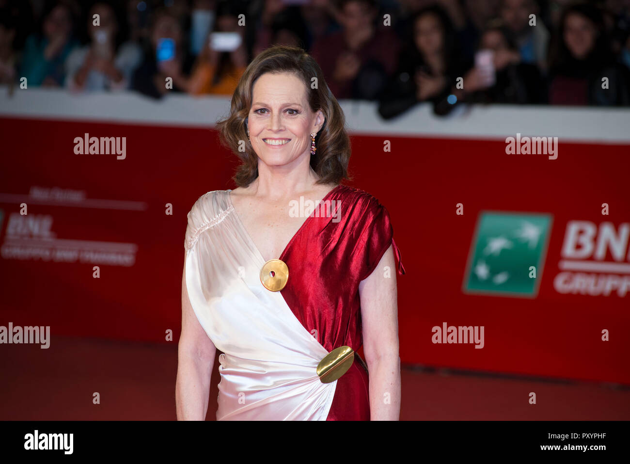 Rome Italy 24th Oct 2018 Sigourney Weaver Attending There D