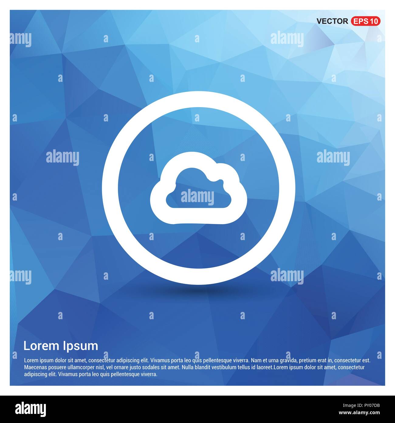 Weather clouds icon - Free vector icon Stock Vector Image & Art - Alamy