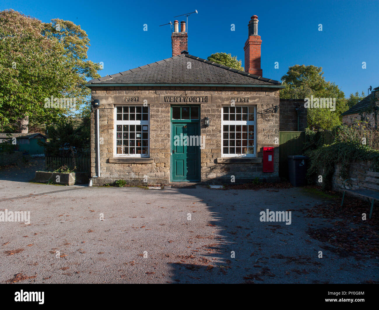 Wentworth post office, wentworth, south yorkshire, england, united