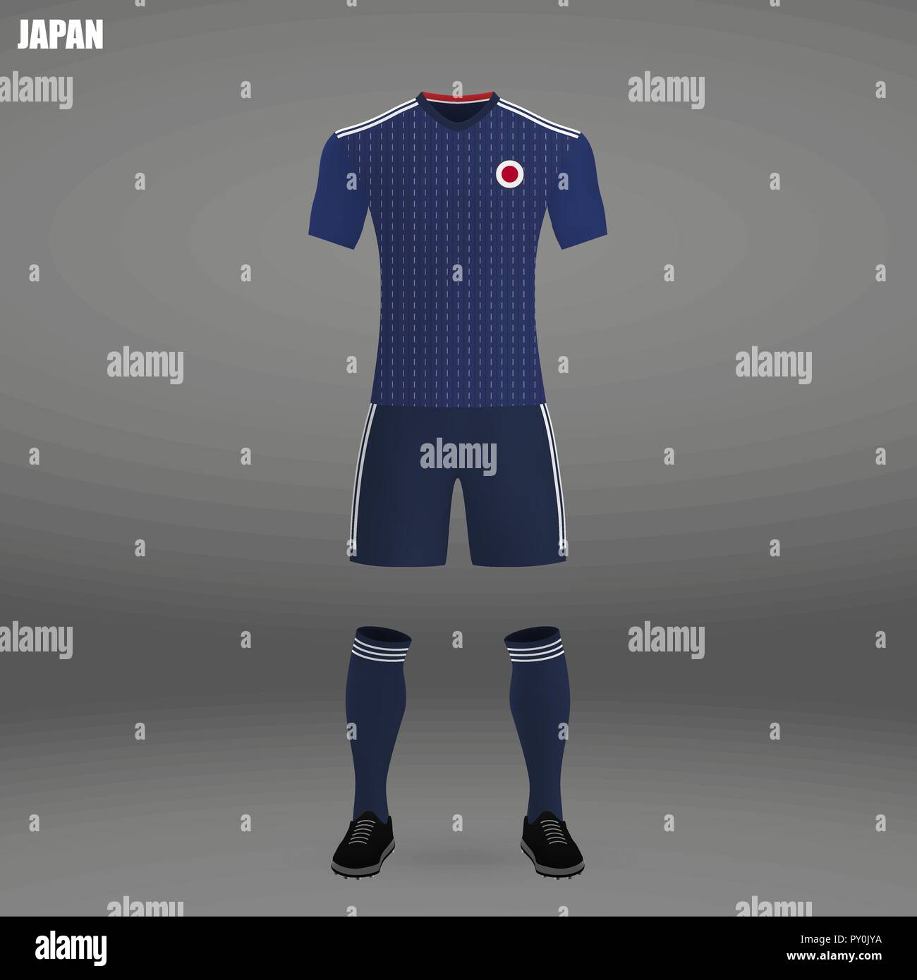 football kit of Japan 2018, t-shirt 