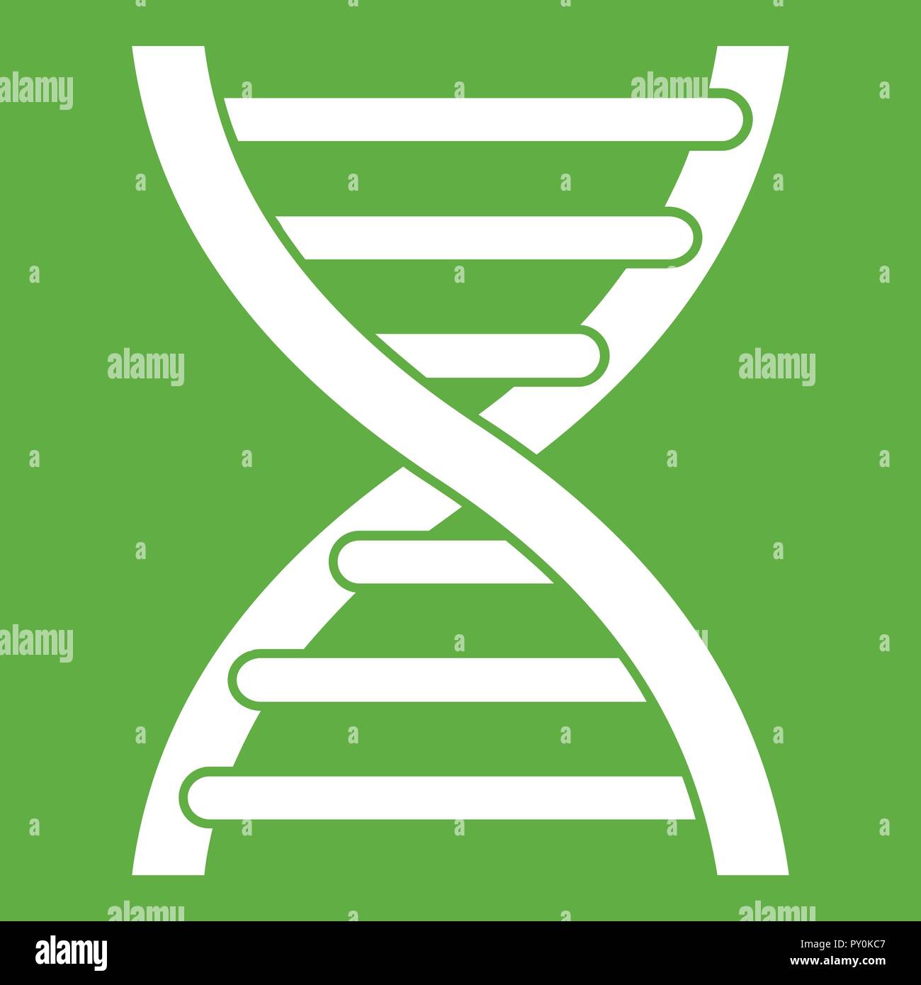 DNA icon green Stock Vector Image & Art - Alamy
