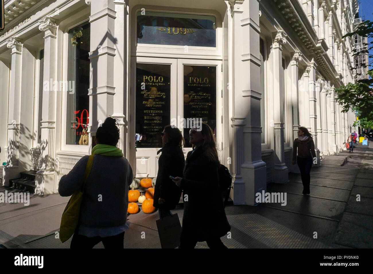 The brand new Polo Ralph Lauren store of Fifth Avenue in New York Stock  Photo - Alamy