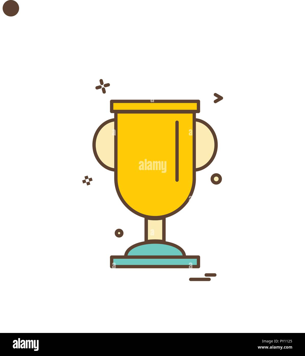 cup trophy award icon design vector Stock Vector Image & Art - Alamy