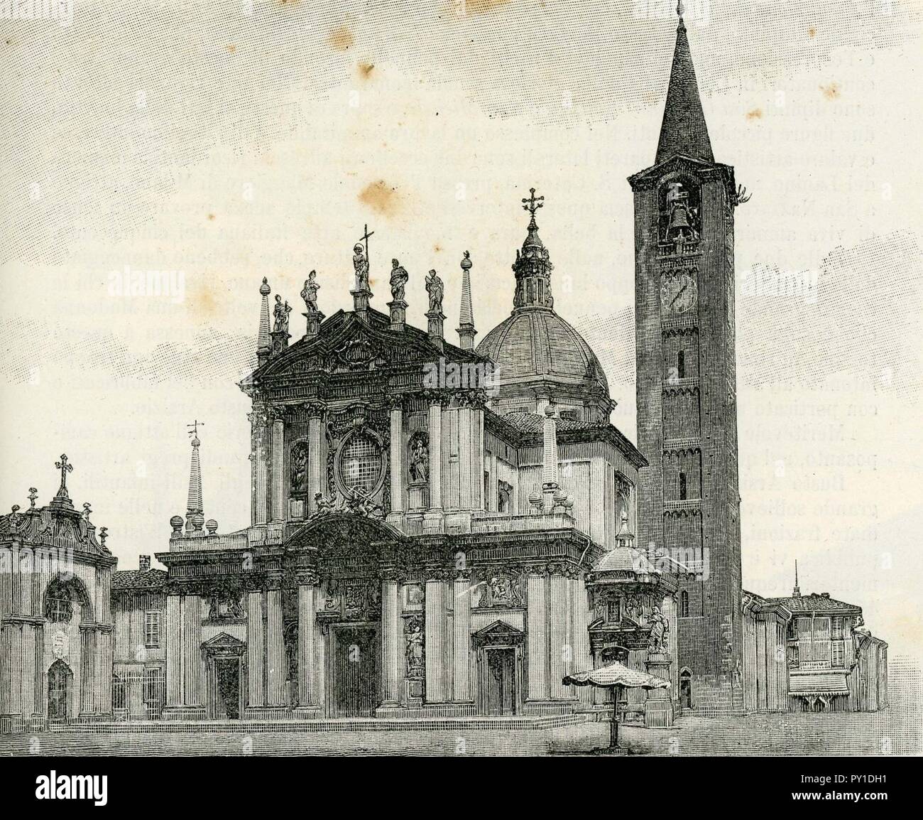 Busto Arsizio chiesa di San Giovanni Battista Stock Photo Alamy